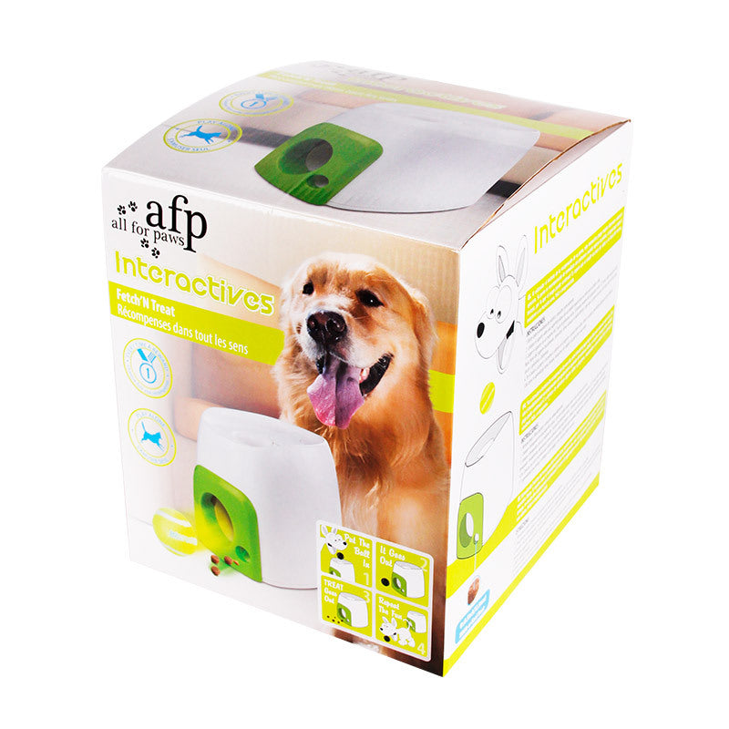 Pet Ball Thrower Interactive Training Reward Machine | BUY LAUNCHER GET TENNIS BALL (X3) FREE!!!