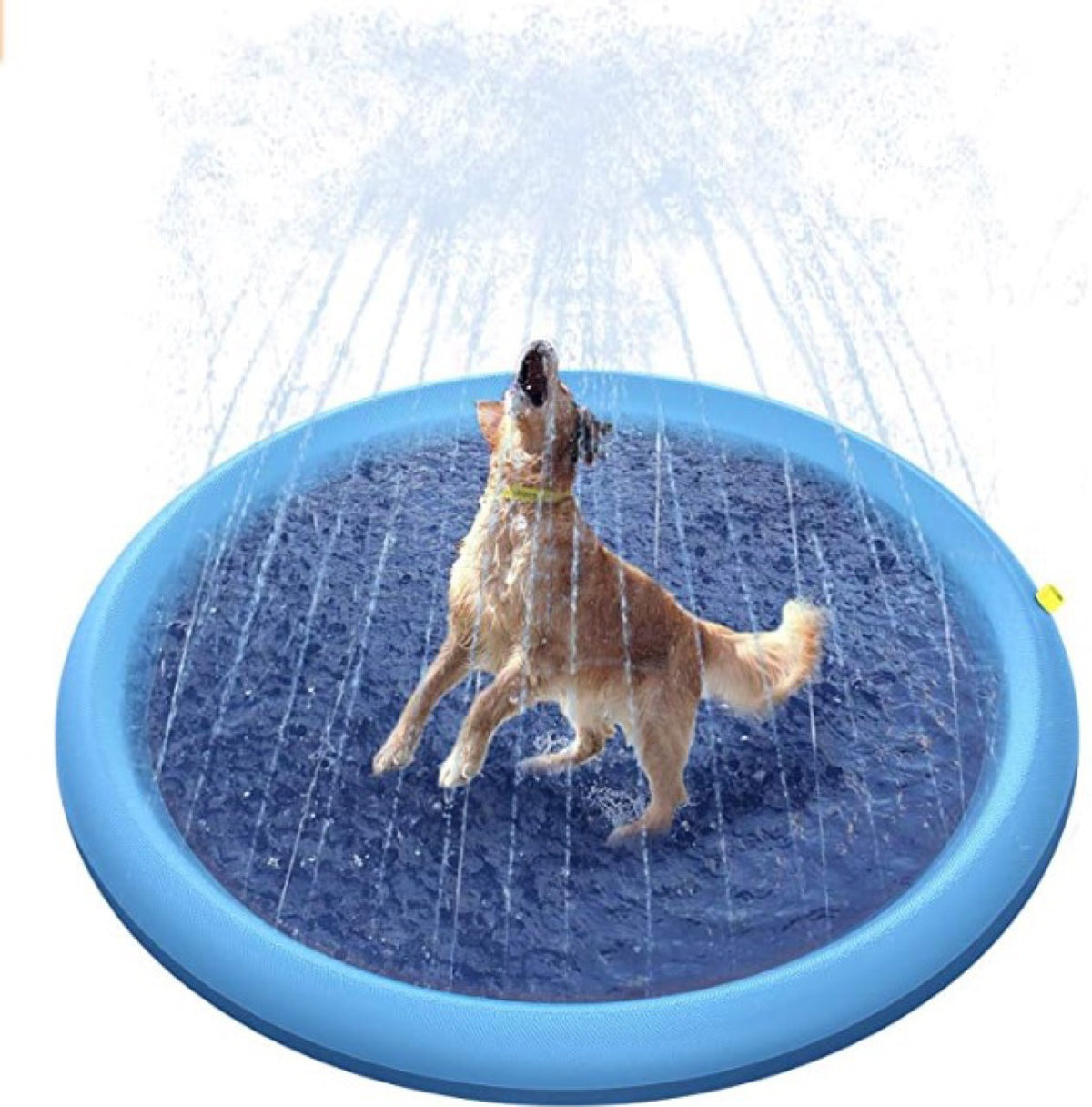 Thickened Non-Slip Pet Spray Pad, Inflatable Water Spray Mat