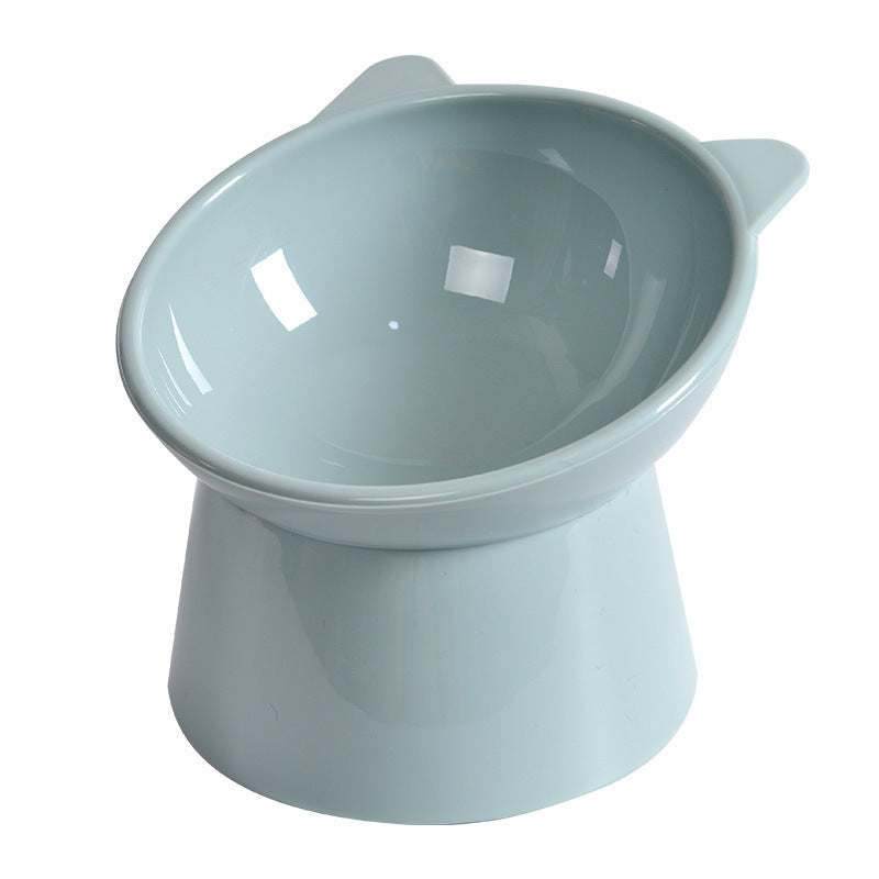 Pet feeding bowl ｜ Oblique neck protection bowl