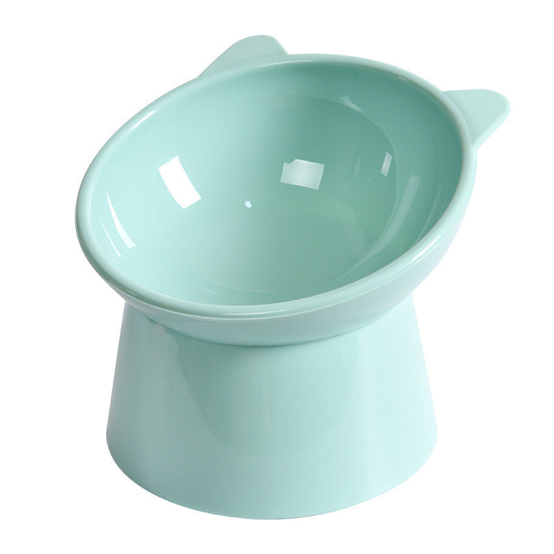 Pet feeding bowl ｜ Oblique neck protection bowl